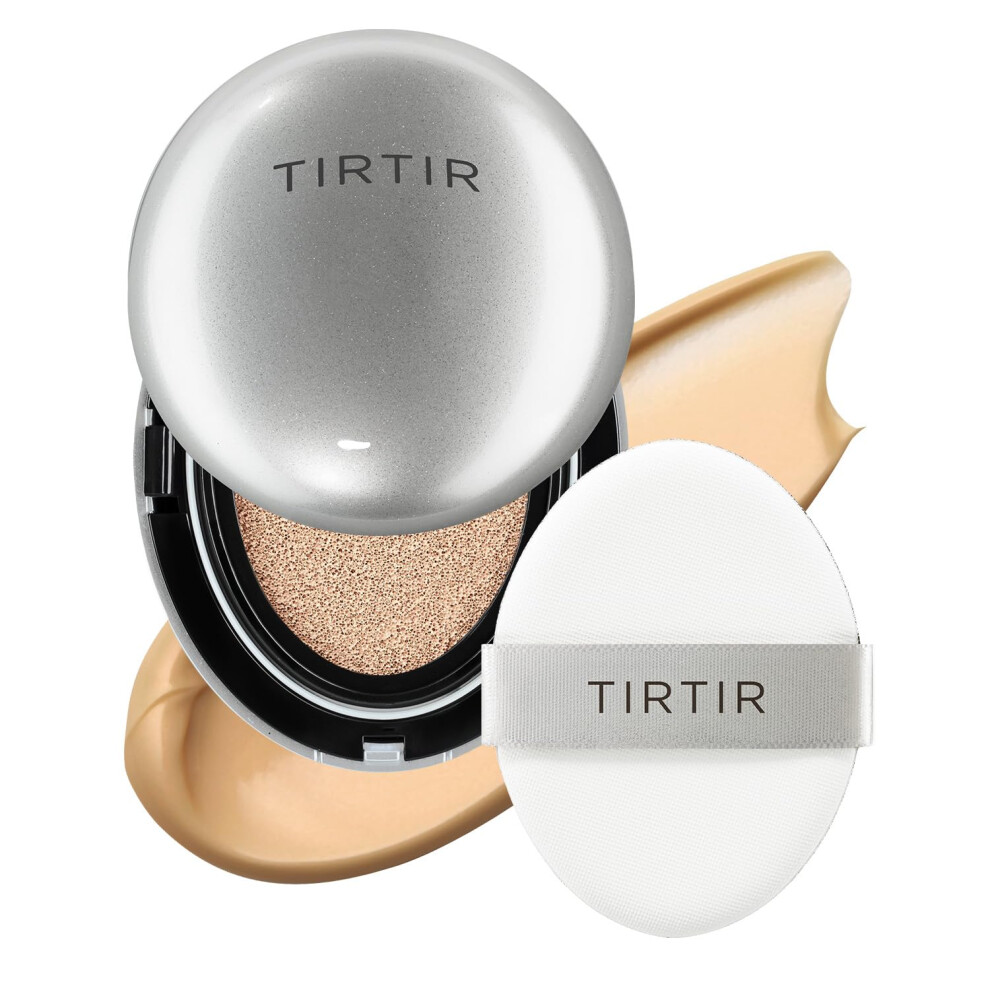 Tirtir Mask Fit Aura Cushion Hydrating Cushion Foundation With A Brightening Effect Shade 27N Camel 18 G - Image 7