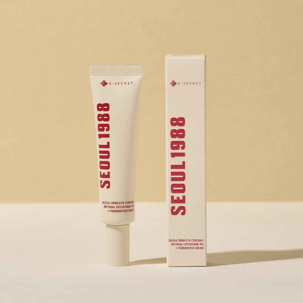 KSECRET SEOUL 1988 Eye Cream : Retinal Liposome 4% + Fermented Bean  30ml/1.01 fl.oz.