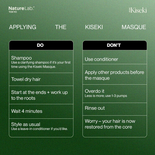 Kiseki, Molecular Repair Leave-In Haarmaske 2