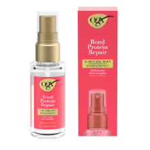 OGX Repair & Protect Bond Protein Repair Mgielka olejowa 3 w 1 Olejek do wlosw o wielu korzysciach Chroni suche, zniszczone wlosy przed puszeniem Wz