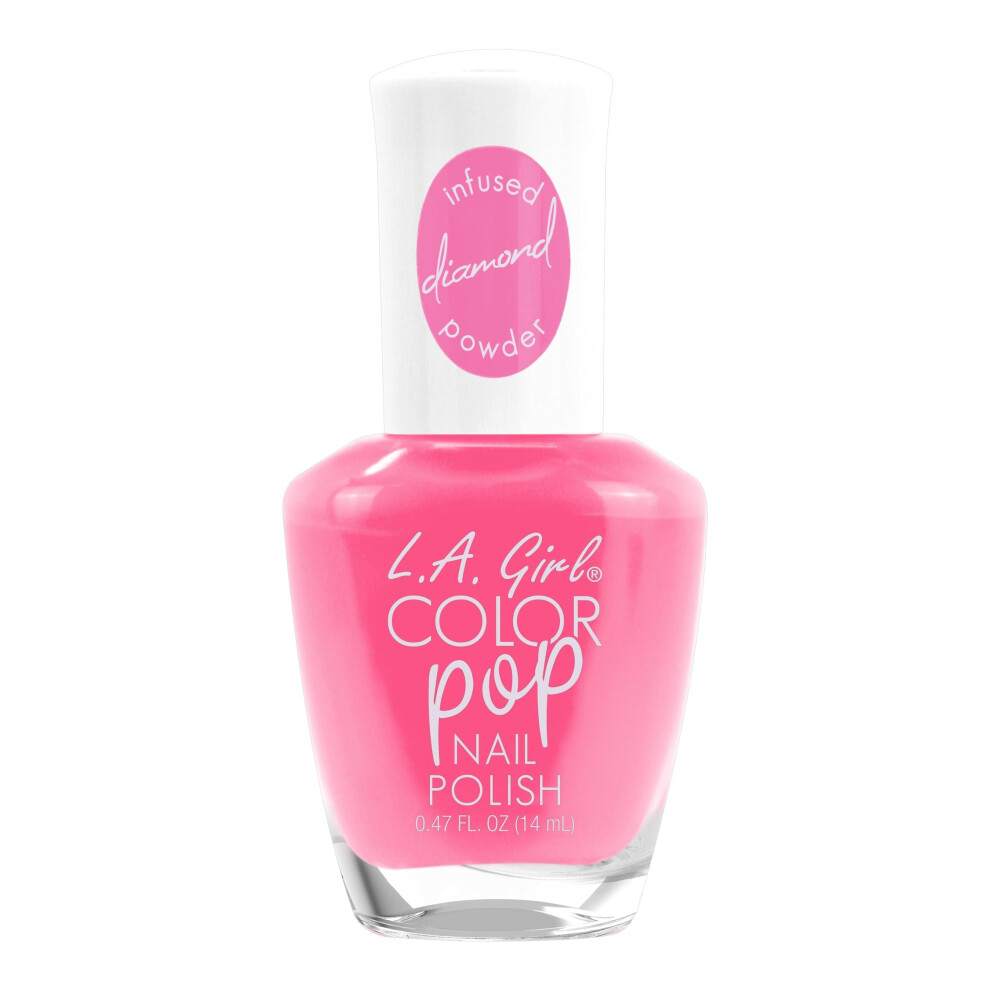 L.A. Girl Color Pop Nail Polish with Diamond Powder  Gumball GNL891