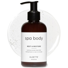 Aloette Lavender Body Wash Rest & Restore - Hidratl s hidratl testpol szraz borre termszetes Aloe Verval s E-vitaminnal - Hmlaszt s fia