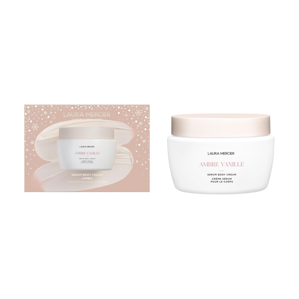 Laura Mercier Serum Body Cream  Moisturizing Serum-Infused  48HR Hydration  Improves Skin Barrier  Soothes Dry Skin  Shea Butter and Squalane Intensel