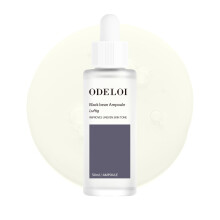 ODELOI Black bean Ampoule Luftig Skin Calm Ampoule with Skin Vitalizing for Sensitive and Combination Skin Mild Ampoule for Face Korean Skin Care