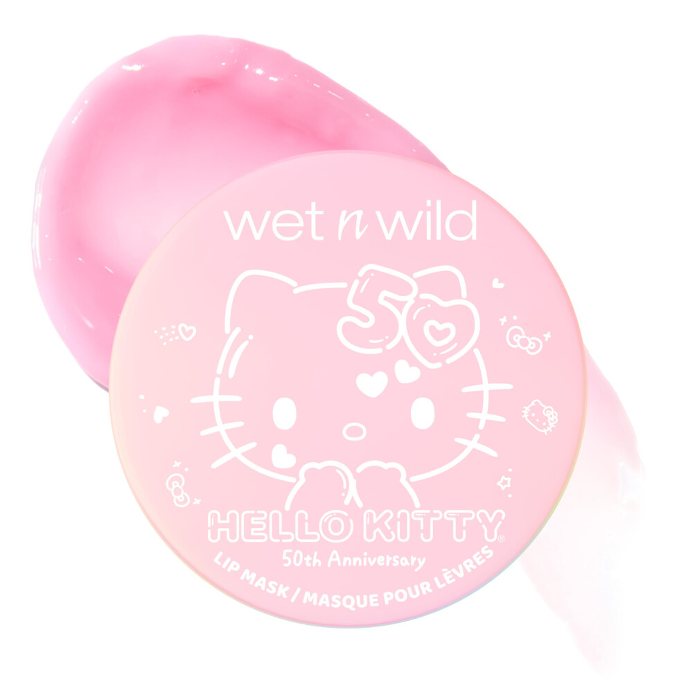 wet n wild Hello Kitty Lip Mask Spatula Duo- Nourishing Vitamin E  Murumuru Seed Butter & Shea Butter  Warm Apple Pie Lightly Scented  Cruelty-Free &
