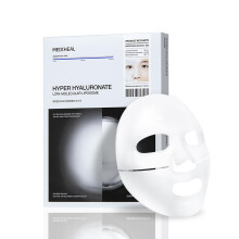 Mediheal Hyper Hyaluronate_Deep Hyaluonate MasK 10pcs | Deep Hydration Gel Mask for Quock Soothing Concentrated Moisturizing with Non-Irritating Ingre