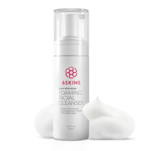 6SKINS Pore Minimizer Foaming Facial Cleanser - Exfoliating Face Wash with Anti-Sebum P Niacinamide & Evening Primrose | Gentle Hydrating Korean Fac