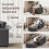 Convertible Single Sofa Bed with USB & Type-C Port 5