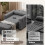Convertible Single Sofa Bed with USB & Type-C Port 6