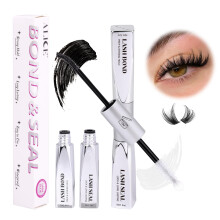 ALICE Eyelash Glue Waterproof Lash Extension Glue Bond and Seal for Lash Clusters Long Lasting 48-72 Hours Individual Lash Glue Strong Hold Lash Adhes