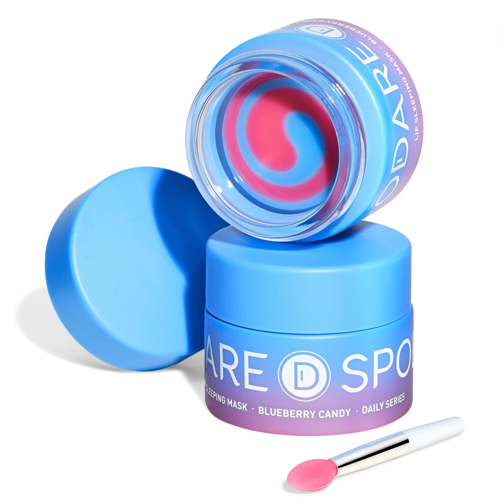 SPODARE Sleeping Lip Mask Blueberry Candy - Overnight Lip Treatment  Lip Care Hydration  Repair for Dry Cracked Lips  Soft and Nourished Lips Overnigh-image-OPC-PGMDNPY-NEW