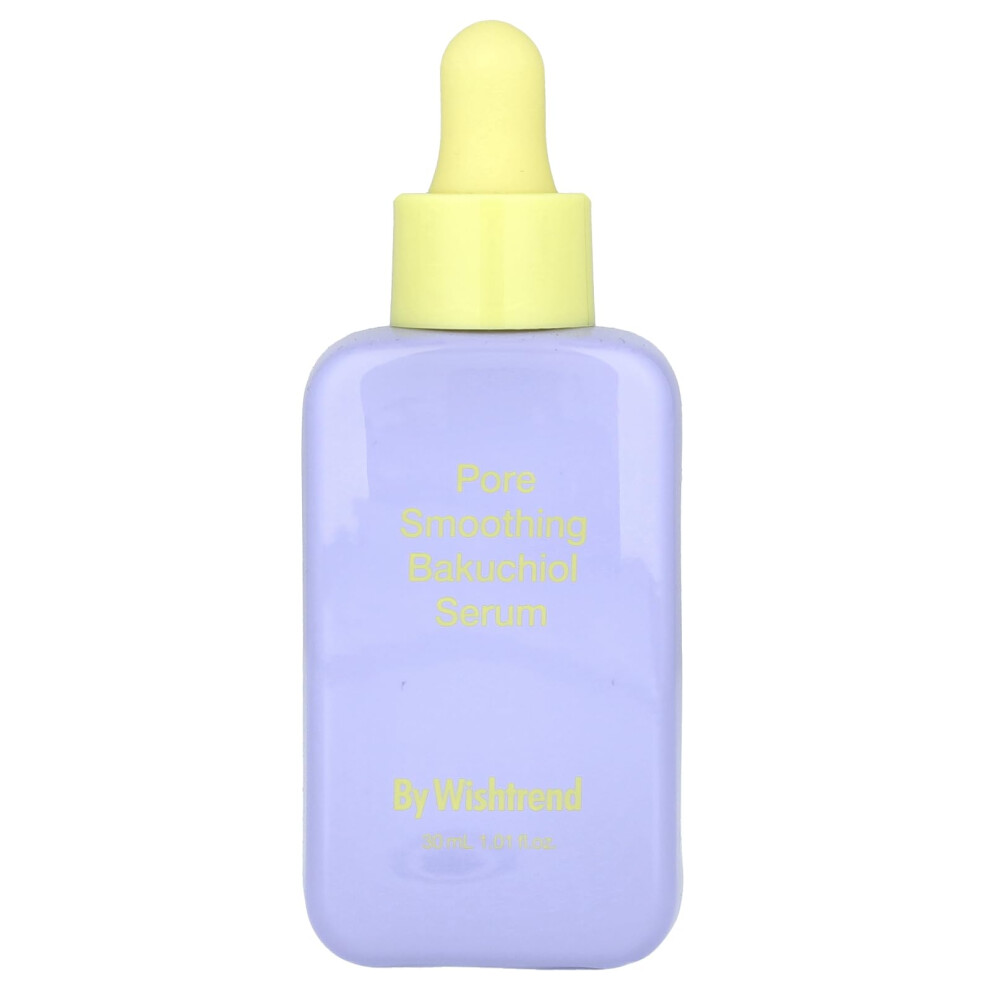 Od Wishtrendu By Wishtrend Pore Smoothing Bakuchiol Serum 1.01 Fl Oz Powerful Pore Care Niacinamide Peptide Collagen
