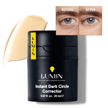 Lumin Instant Dark Circle Corrector for Men (Not A Concealer)  Brightens Eyes  Reduce Dark Circles  Puffiness  Under Eye Men Makeup  Men's Eye Cream