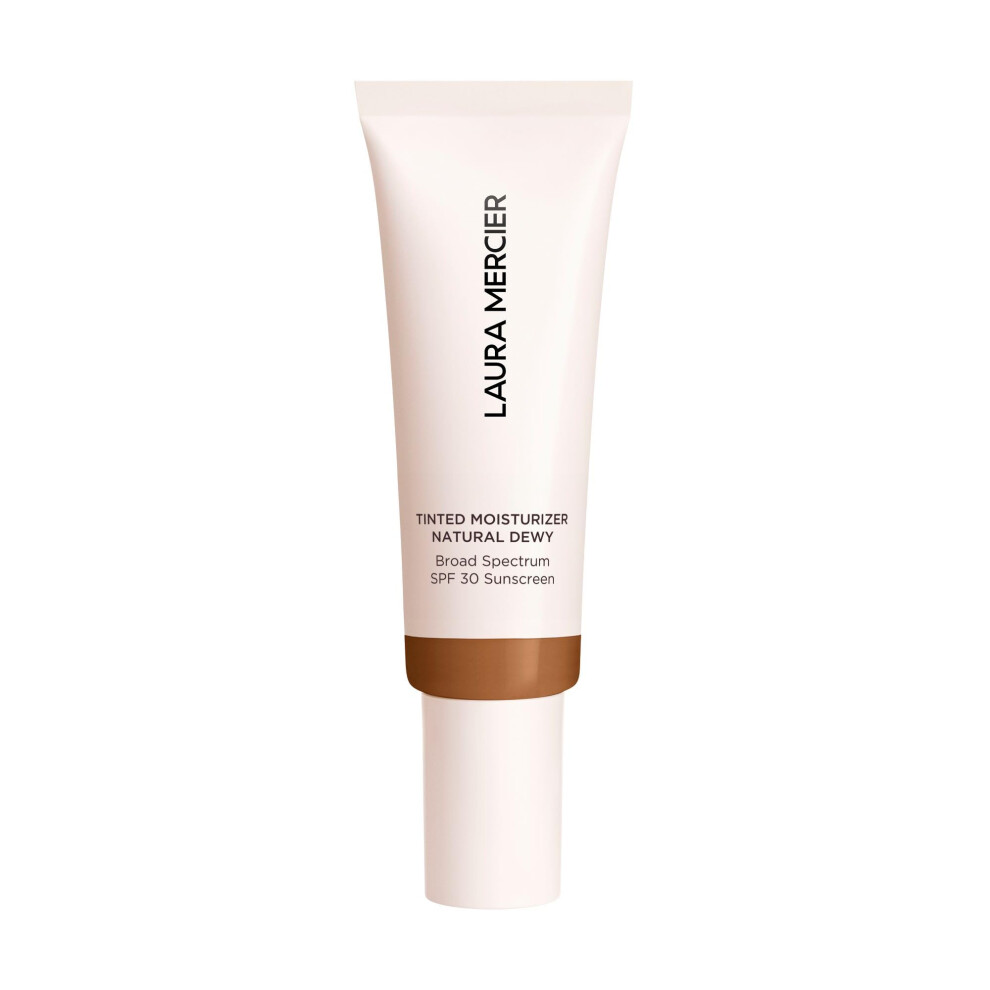 Laura Mercier Tinted Moisturizer Natural Dewy with SPF 30: 24HR+ Hydration  Long Lasting  Sheer to Light  Buildable Coverage  Dewy Finish  Improve Ski