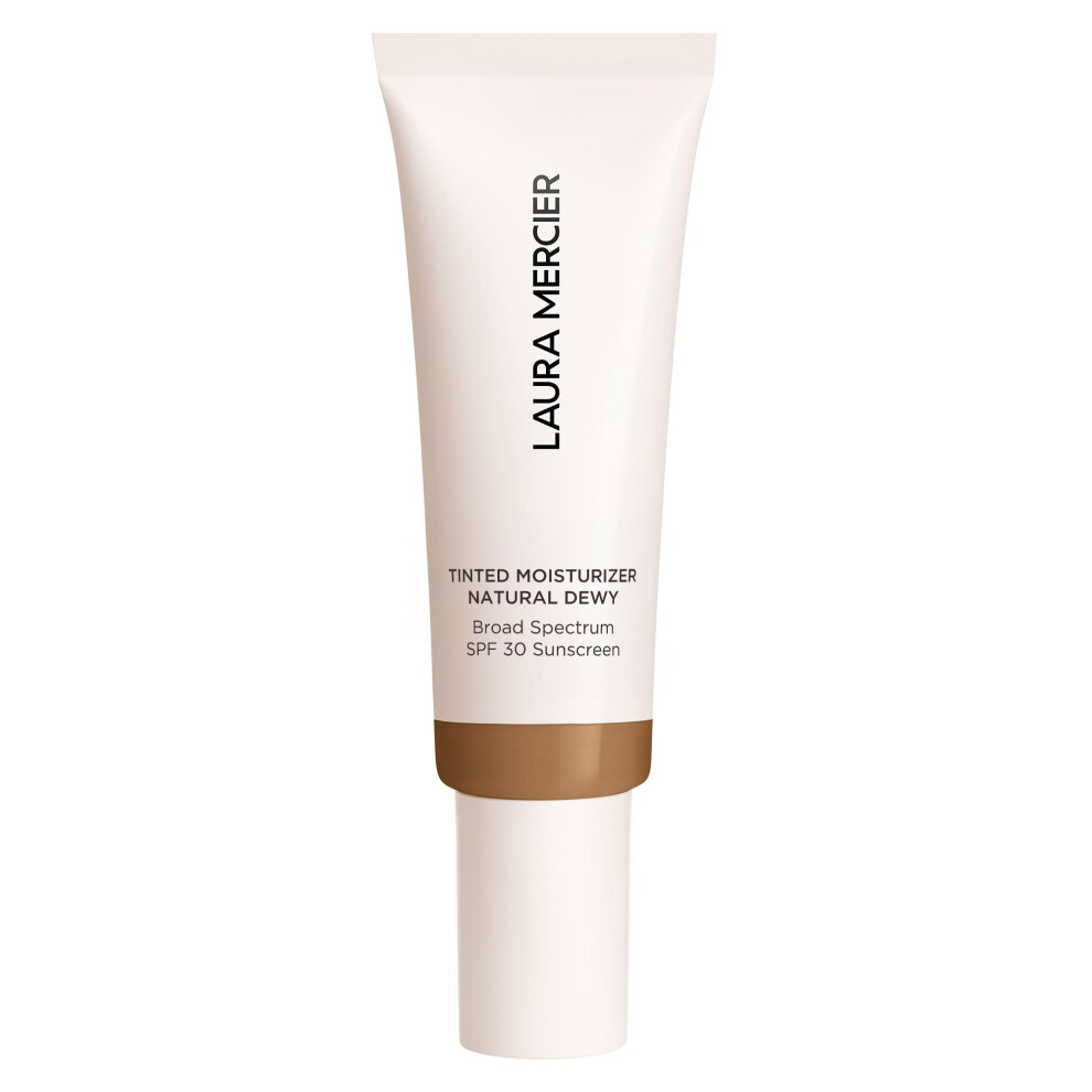 Laura Mercier Tinted Moisturizer Natural Dewy with SPF 30: 24HR+ Hydration  Long Lasting  Sheer to Light  Buildable Coverage  Dewy Finish  Improve Ski