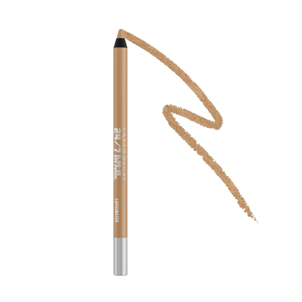 Urban Decay 24/7 Waterproof Waterline Eyeliner Pencil (Caffeinated - Cool Light Brown Matte)  Smudge-Resistant  Transfer-Resistant  Long-lasting Color
