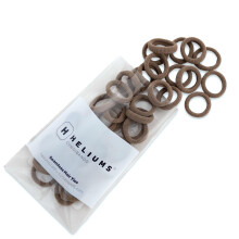Elásticos Mini Heliums Sem Danos - Castanho Claro - Extra Pequeno 0.7 Polegadas