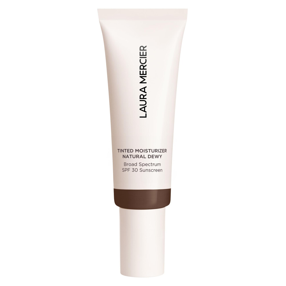 Laura Mercier Tinted Moisturizer Natural Dewy with SPF 30: 24HR+ Hydration  Long Lasting  Sheer to Light  Buildable Coverage  Dewy Finish  Improve Ski