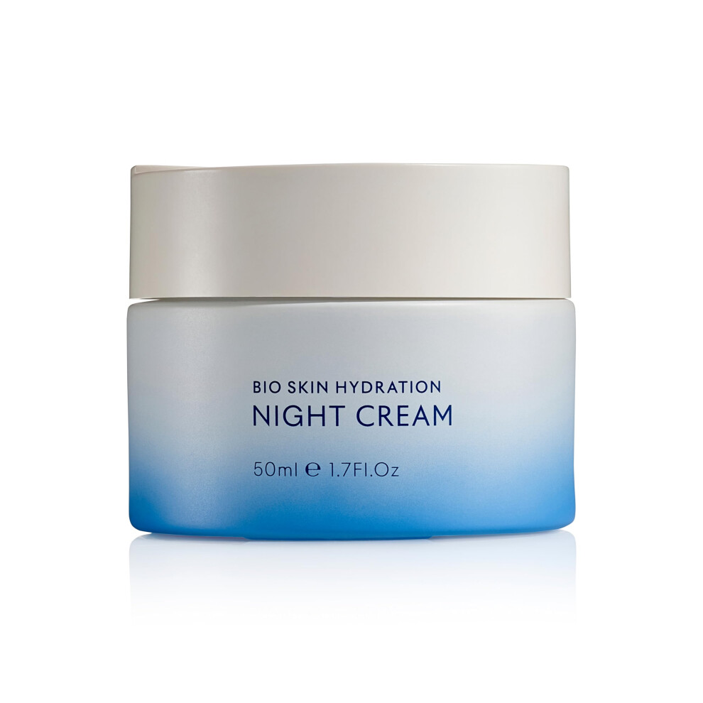 Seacret Cream Bio Skin Hydration Night With Aloe Niacinamide Jojoba Argan Oil And Dead Sea Minerals - Deeply Moisturizing Assist In Anti-Aging A