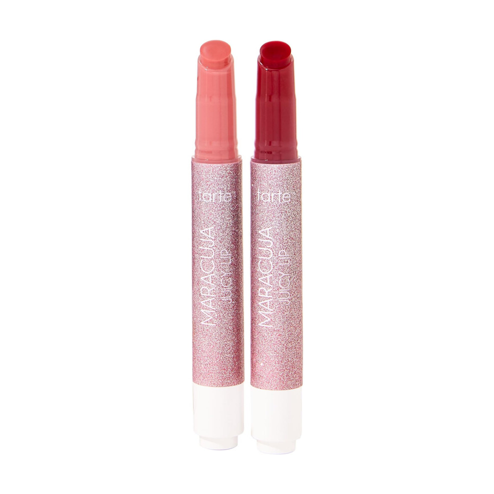 Kol C Tarte Maracuja Juicy Lip Balm Bestsellers Duo - Rose & Passion Fruit