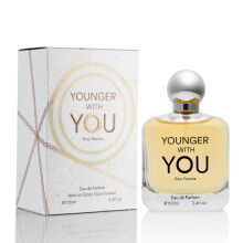 Younger With You for Women EDP - Virgos s gymlcss illat - Mlna citrom s neroli fejjegyei - Rzsa s vanlia alapillat - Hasznljon termszetes