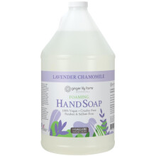 Ginger Lily Farms Botanicals Univerzlis habz kzi szappan utntlto 100%-ban vegn s kegyetlensg mentes levendula kamilla illat 1 gallon (128 Fl
