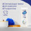 Gel de Banho Dial, Hidratação Saudável, Leite de Coco e Vitamina E, 16 fl oz (Pacote de 4) 5