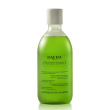 Champô DAERA Life Green Exo para Cabelo Fino, 10.24 fl oz, Cafeína Biotina Limpeza Profunda