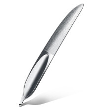 EBEWANLI Toenail File for Thick Toenails 4.9-Inch Double Sided Stainless Steels Metal Nail File Professional Toe Nail Files for Thick Nails Heavy