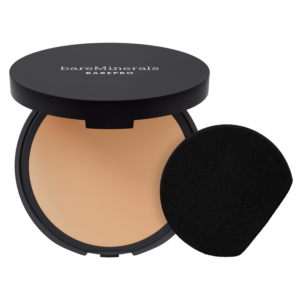 bareMinerals Barepro 24HR Skin-Perfecting Powder Foundation  Matte Pressed Powder Foundation Full Coverage with Plant-Based Squalene  Oil Control  Veg