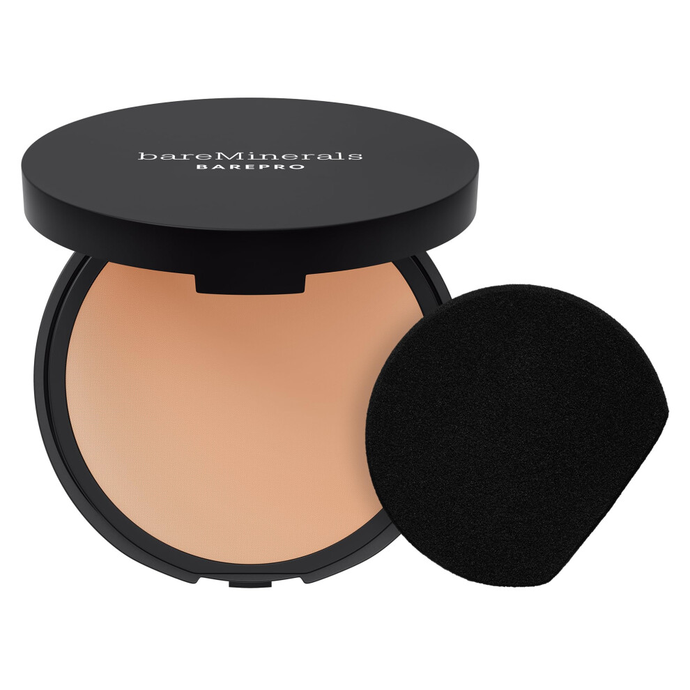 bareMinerals Barepro 24HR Skin-Perfecting Powder Foundation  Matte Pressed Powder Foundation Full Coverage with Plant-Based Squalene  Oil Control  Veg-image-OPC-PGMDQCY-NEW