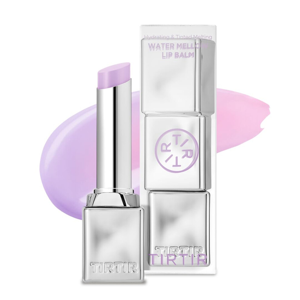 Tirtir Mauve Water Mellow Lip Balm 02 Berry 0.11 Fl Oz - Ph Color Changing Organic Korean Lip Care Lightweight Deep Hydration Lip Moisturizer For W