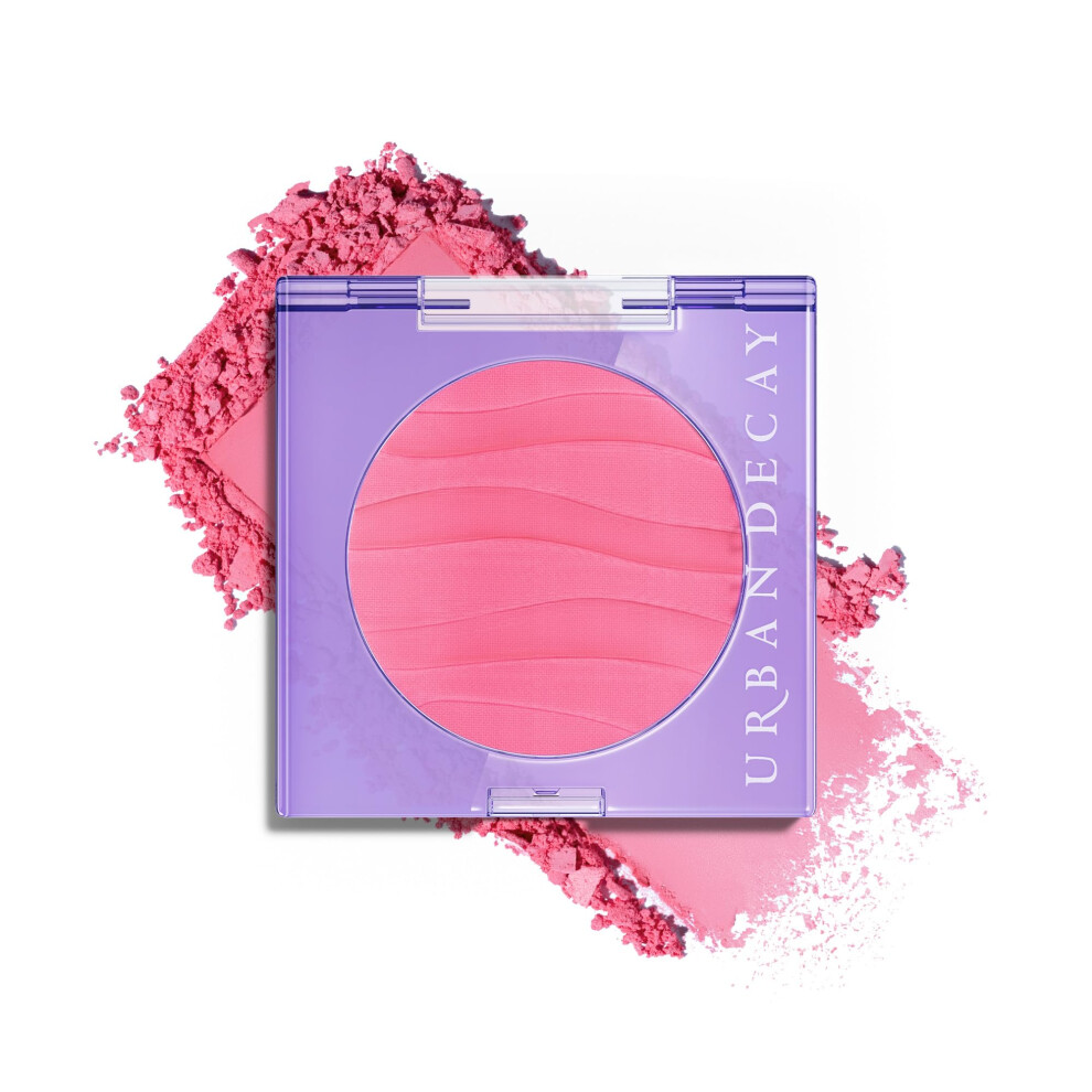 Blush longue tenue Urban Decay Face Bond Suede (Wholehearted - Rose bébé) Fini mat modulable Effet floutant Imperméable Résistant à la transpirat