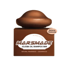 Champ en barra con aceite de jojoba MARS MADE 2.0 - Jab n en barra natural hidratante para el cabello, contra el exceso de grasa y nutre el cuer