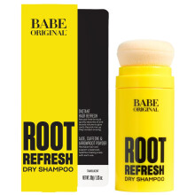 BABE ORIGINAL Root Refresh Dry Shampoo Powder for Clean & Volumized Hair| Instantly Absorb Oil & Odor | Aerosol-Free & Talc-Free | Travel-Friendly | N