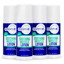 EPSOM-IT Crema Rilassante per Muscoli - Roll On con Sale Epsom e Arnica per Dolori Muscolari e Crampi