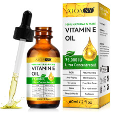 IKZEE Vitamin E Oil  75 000 IU Ultra Concentrated Organic Vitamin E Oil for Face