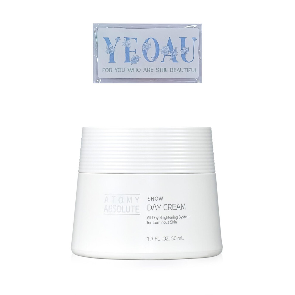 Feuchtigkeitsspendende Gelcreme FüR Trockene Winterhaut. Feuchtigkeitsspendende Formel FüR Den TäGlichen Gebrauch. FüR Atomy Absolute Snow Day Cr-image