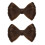2 Pcs Clips de Peruca com Laço Falsos Coques Acessórios para Cabelo 1