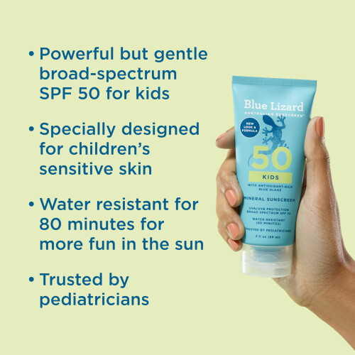 Blue Lizard Kids Mineral SPF Lotion 3 oz - SPF 50+ 1