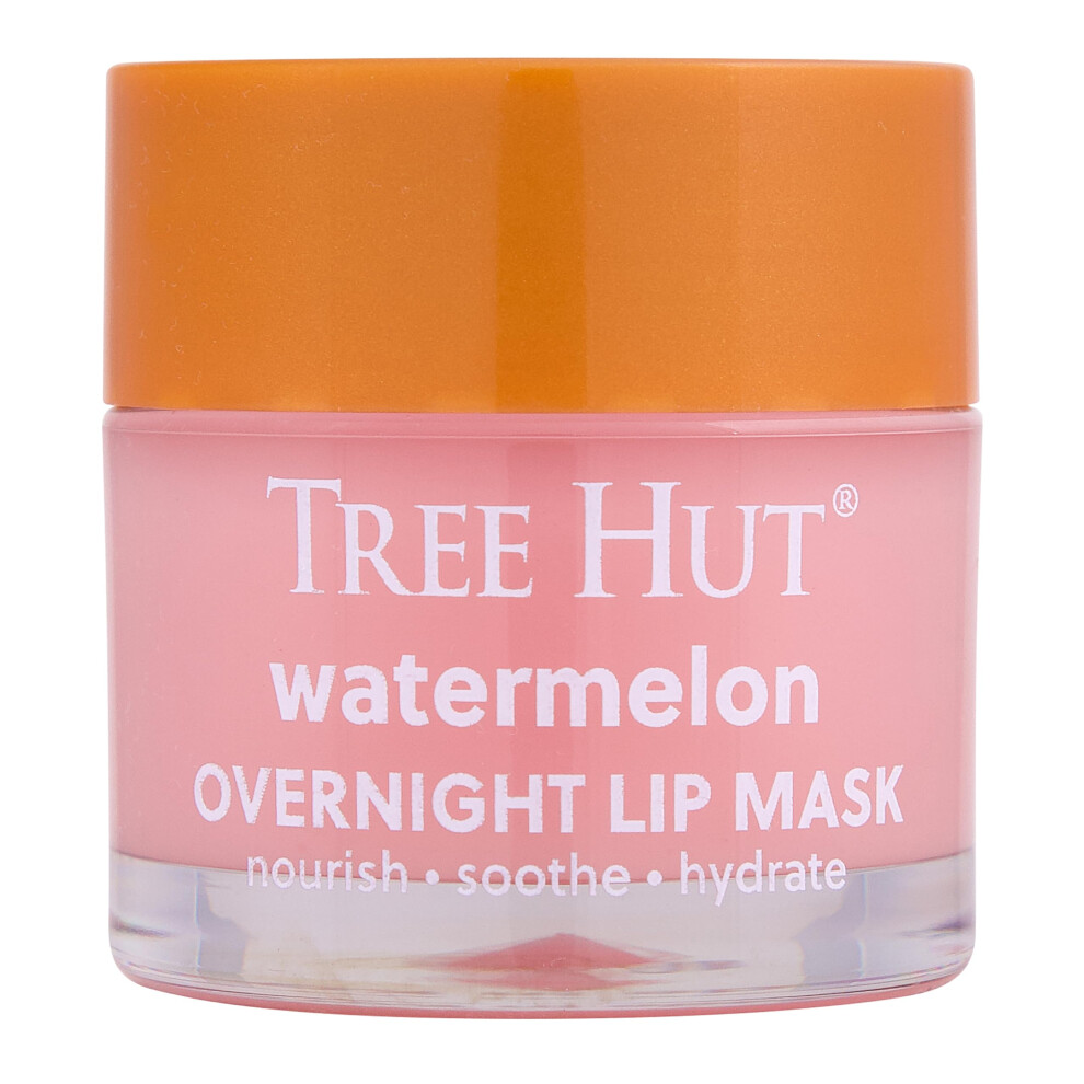 Trã¦Hytte Tree Hut Watermelon Overnight Lip Mask | Leave On Overnight & Wake Up To Soft Hydrated Lips | Elevate Your Self Care Routine | .6 Oz.