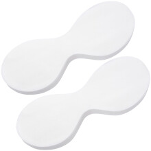 Joez Wonderful 150 Sheets Disposable Eye Mask Paper Non Woven Eye Care Patches Paper Eye Covers Cotton Spa Eye Pads for Facials DIY Clear Eye Mask
