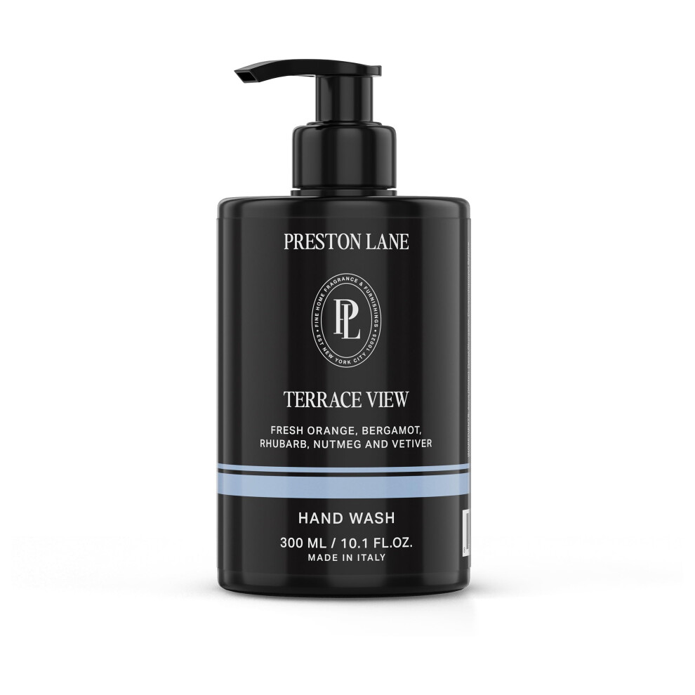 Preston Lane The Hand Wash Scented Hand Soap Hydrating & Nourishing Terrace View 10.1 Oz