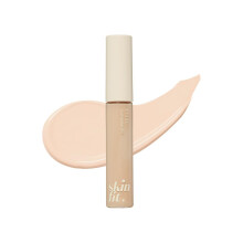ETUDE Big Cover Skin Fit Concealer PRO - Ltt Vanilj | Lngvarigt ttt vidhftande skydd som kta hud | Smidig och perfekt makeup | Dljer mrka