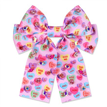 Vokone Ystävänpäivä Hiusrusetit Tytöille Candy Heart Hiusklipsi kristallijalokivet Keskustelu Sydän Hiusrusetit Barrette Hiustarvikkeet Naisille