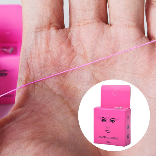 10M Rosa Microblading Mapping String Rdfri trd fr Makeup gonbryn Semipermanent Brow Positioning Mt Frblckt gonbryn Mapping String Microbl 2