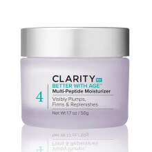 ClarityRx Better With Age Multi-Peptide Anti-Aging Facial Moisturizer Natural Lifting & Tightening Face Cream Plant Based Cruelty Free Paraben Fr