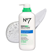 No7 Derm Solutions Daily Detox Gel Cleanser til normal til fedtet og f?lsom hud (16 Fl Oz)