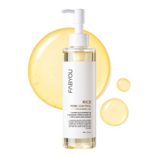 FABYOU Rice Pore Control Cleansing Oil 200ml / 6.76 fl.oz Korean Skin Care - Deep Pore Cleanse Moisturizing & Nourishing Hypoallergenic Plant-Bas
