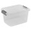 URBN Living (1x30L) Clear Plastic Storage Box Lid Home Office Garage 5